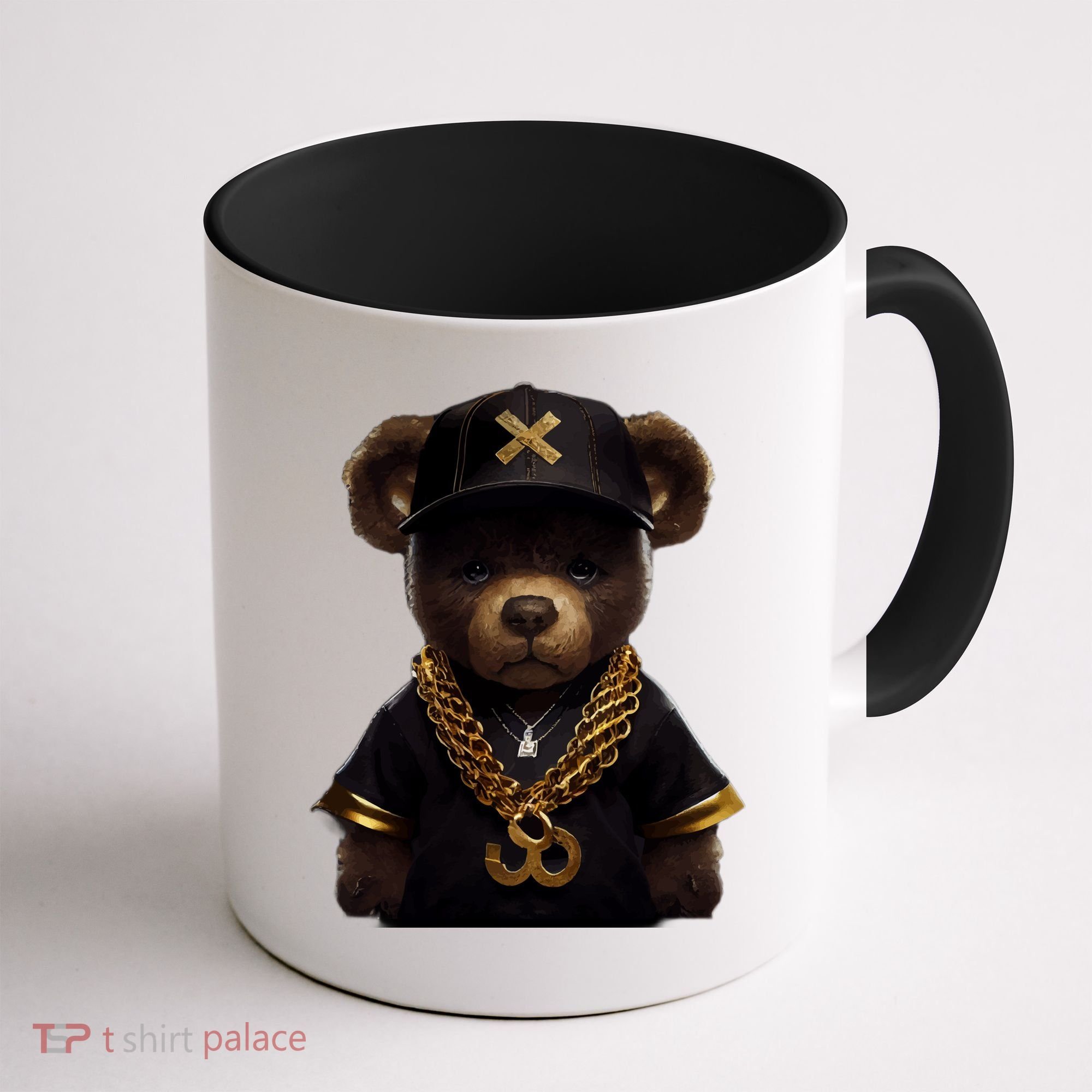 Hipster Bear Thug Coffee Mug