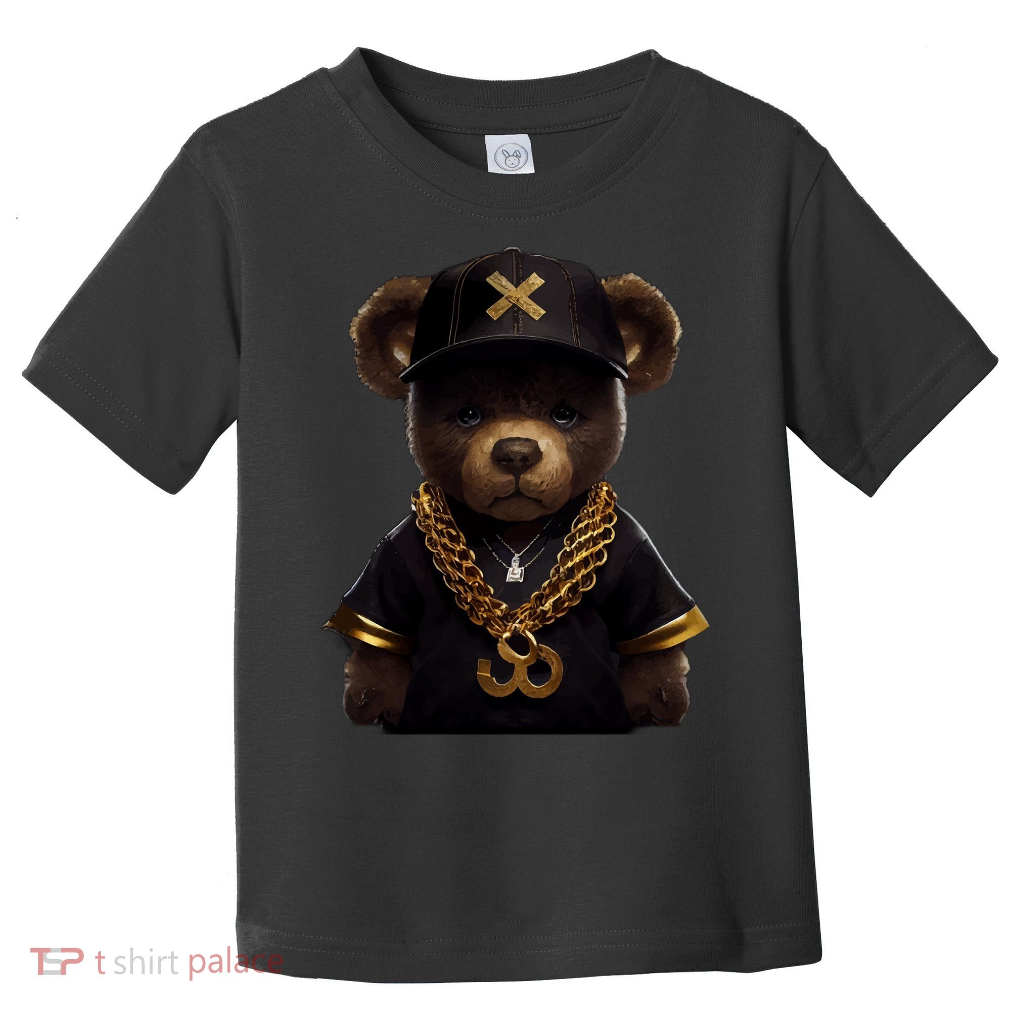 Hipster Bear Thug Toddler T-Shirt