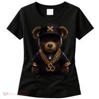 Hipster Bear Thug Women's T-Shirt thumb 0