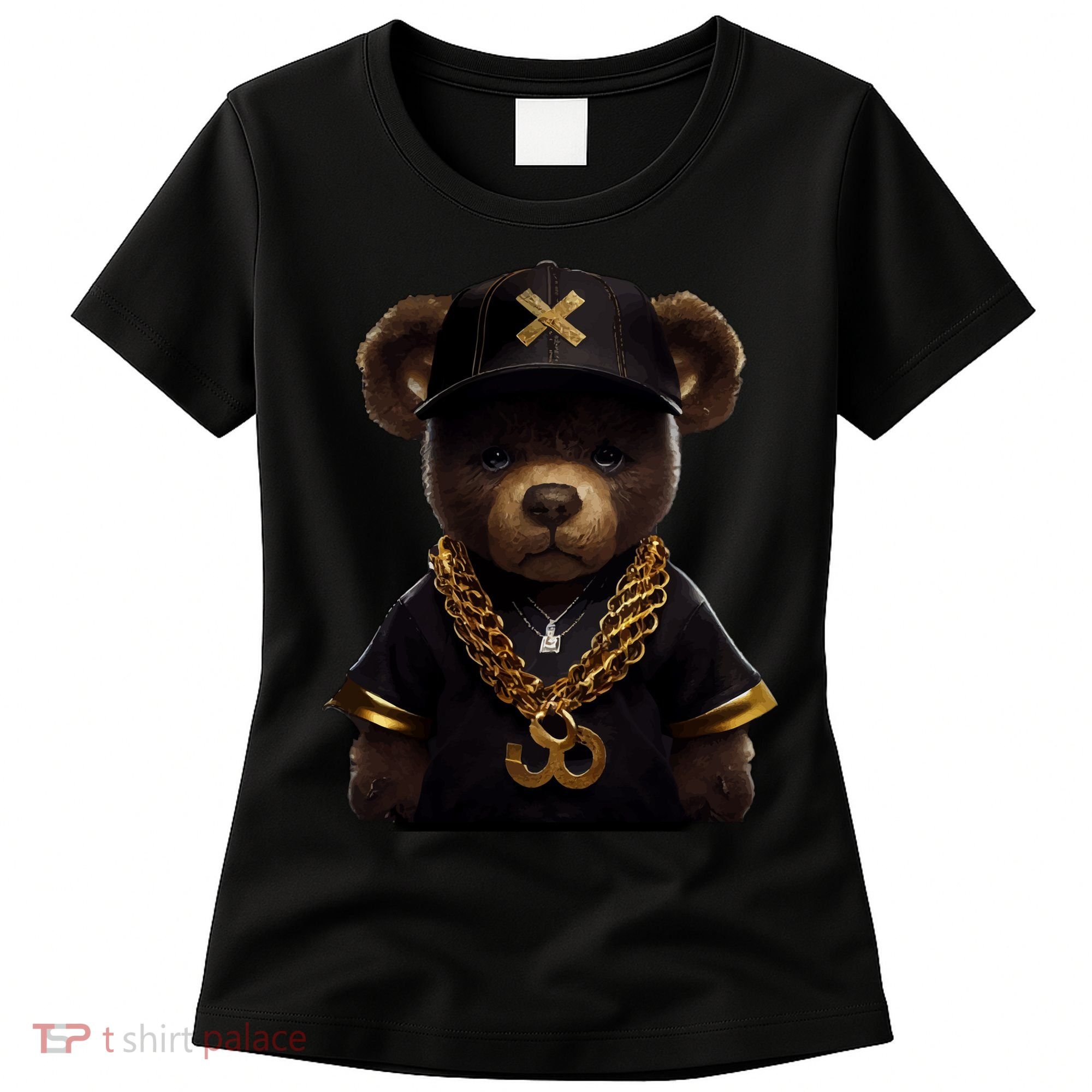 Hipster Bear Thug Women's T-Shirt
