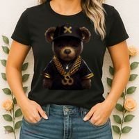 Hipster Bear Thug Women's T-Shirt thumb 2