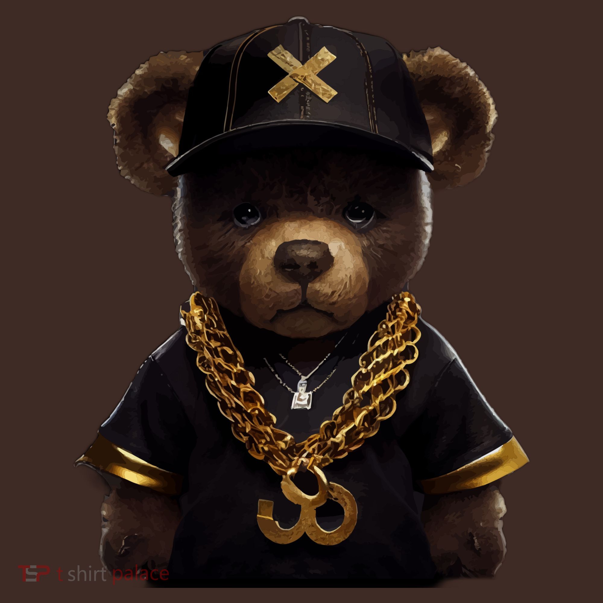 Hipster Bear Thug Apron
