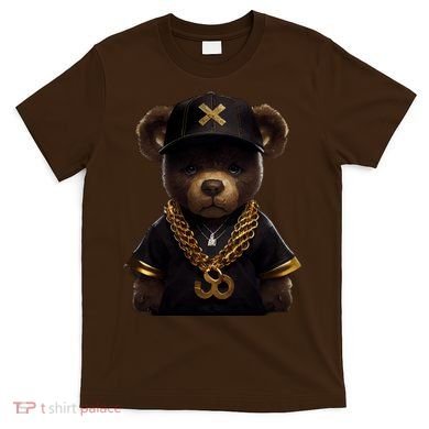 Hipster Bear Thug T-Shirt