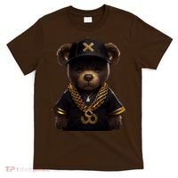 Hipster Bear Thug T-Shirt thumb 0