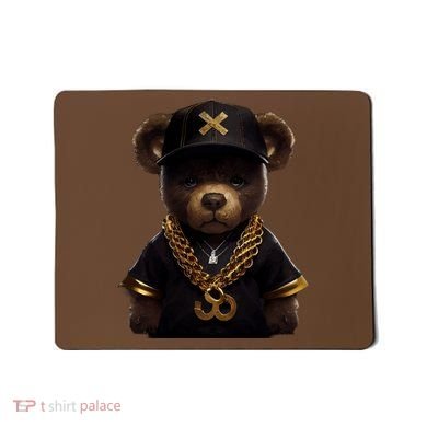 Hipster Bear Thug Mousepad