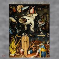 Hieronymus Bosch The Garden Of Earthly Delights For Artists Women's Racerback Cropped Tank thumb 2