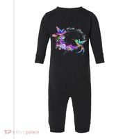 Hummingbird Bird Tree Beautiful Nature Spirit Gift Infant Fleece One Piece thumb 0