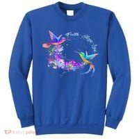 Hummingbird Bird Tree Beautiful Nature Spirit Gift Sweatshirt thumb 0