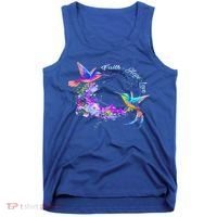 Hummingbird Bird Tree Beautiful Nature Spirit Gift Tank Top thumb 0