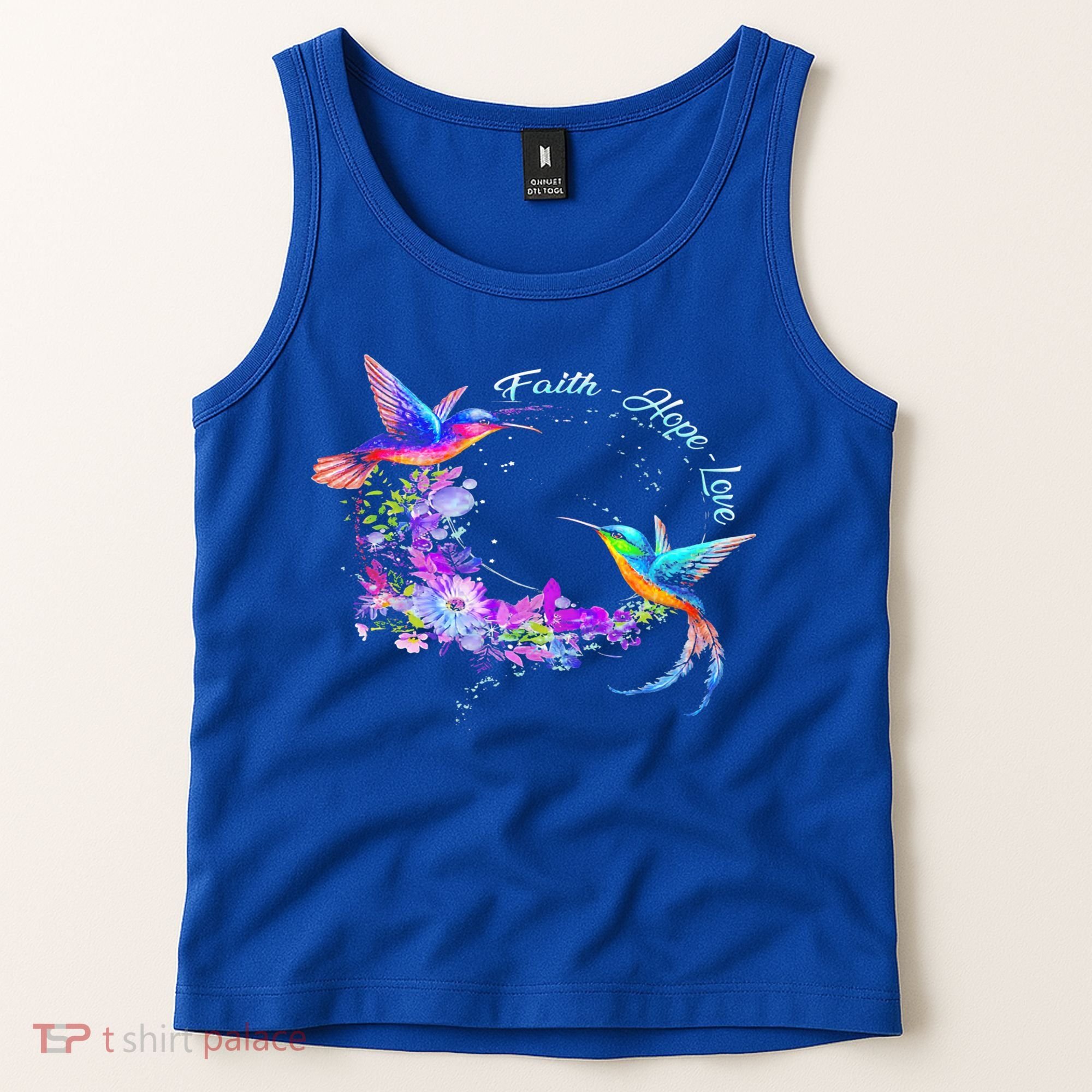 Hummingbird Bird Tree Beautiful Nature Spirit Gift Tank Top