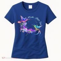 Hummingbird Bird Tree Beautiful Nature Spirit Gift Women's T-Shirt thumb 0
