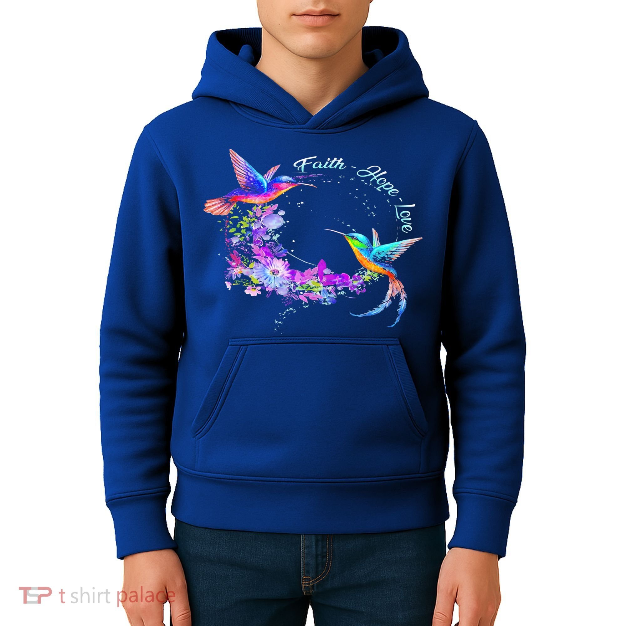 Hummingbird Bird Tree Beautiful Nature Spirit Gift Kids Hoodie