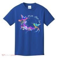 Hummingbird Bird Tree Beautiful Nature Spirit Gift Kids T-Shirt thumb 0
