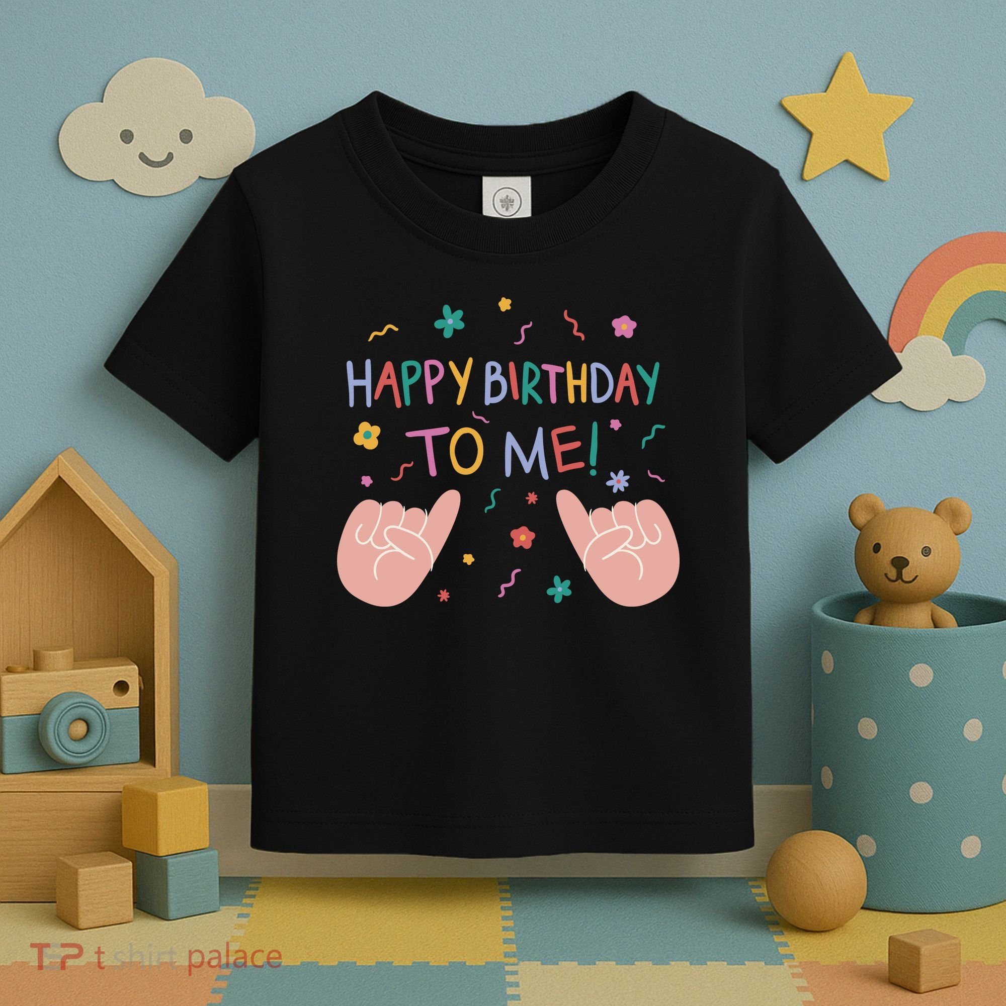 Happy Birthday To Me Toddler T-Shirt