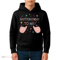 Happy Birthday To Me Kids Hoodie thumb 4