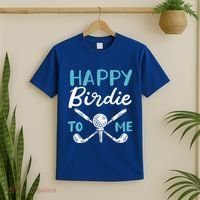 Happy Birdie To Me Golf Player Talk Golfer Golf Sport Lover Gift T-Shirt thumb 2
