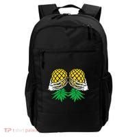 Halloween Boob Upside Down Pineapple Swinger Skeleton Hand Backpack thumb 0