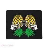Halloween Boob Upside Down Pineapple Swinger Skeleton Hand Mousepad thumb 0