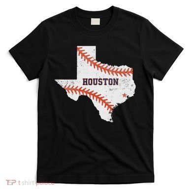 Houston Baseball Vintage Distressed T-Shirt