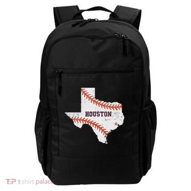 Houston Baseball Vintage Distressed Backpack