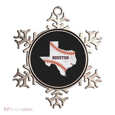 Houston Baseball Vintage Distressed Ornament