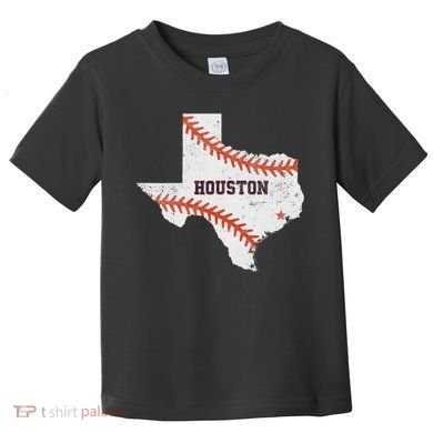 Houston Baseball Vintage Distressed Toddler T-Shirt