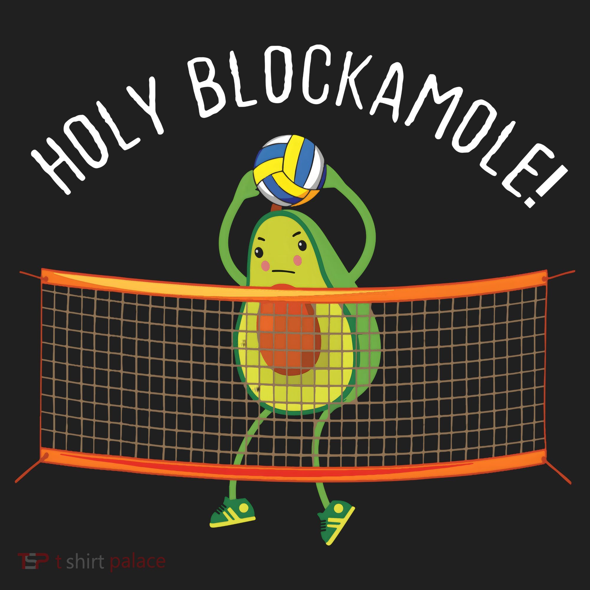 Holy Blockamole Volleyball Cute Funny Tumbler