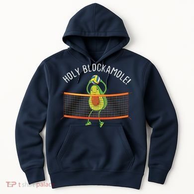 Holy Blockamole Volleyball Cute Funny Hoodie