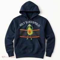 Holy Blockamole Volleyball Cute Funny Hoodie thumb 0