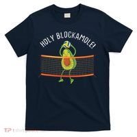 Holy Blockamole Volleyball Cute Funny T-Shirt thumb 0