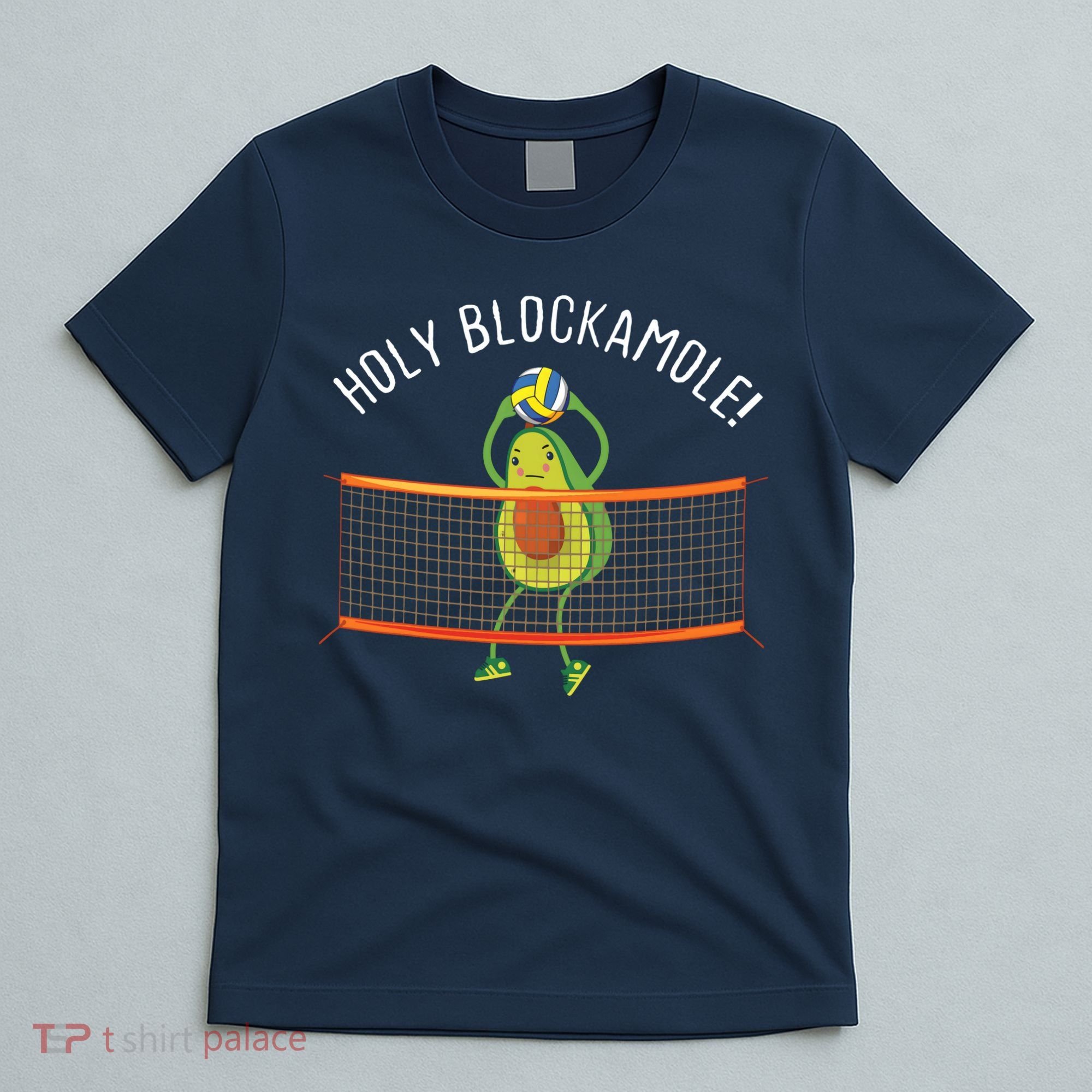 Holy Blockamole Volleyball Cute Funny T-Shirt