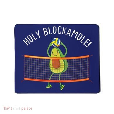 Holy Blockamole Volleyball Cute Funny Mousepad