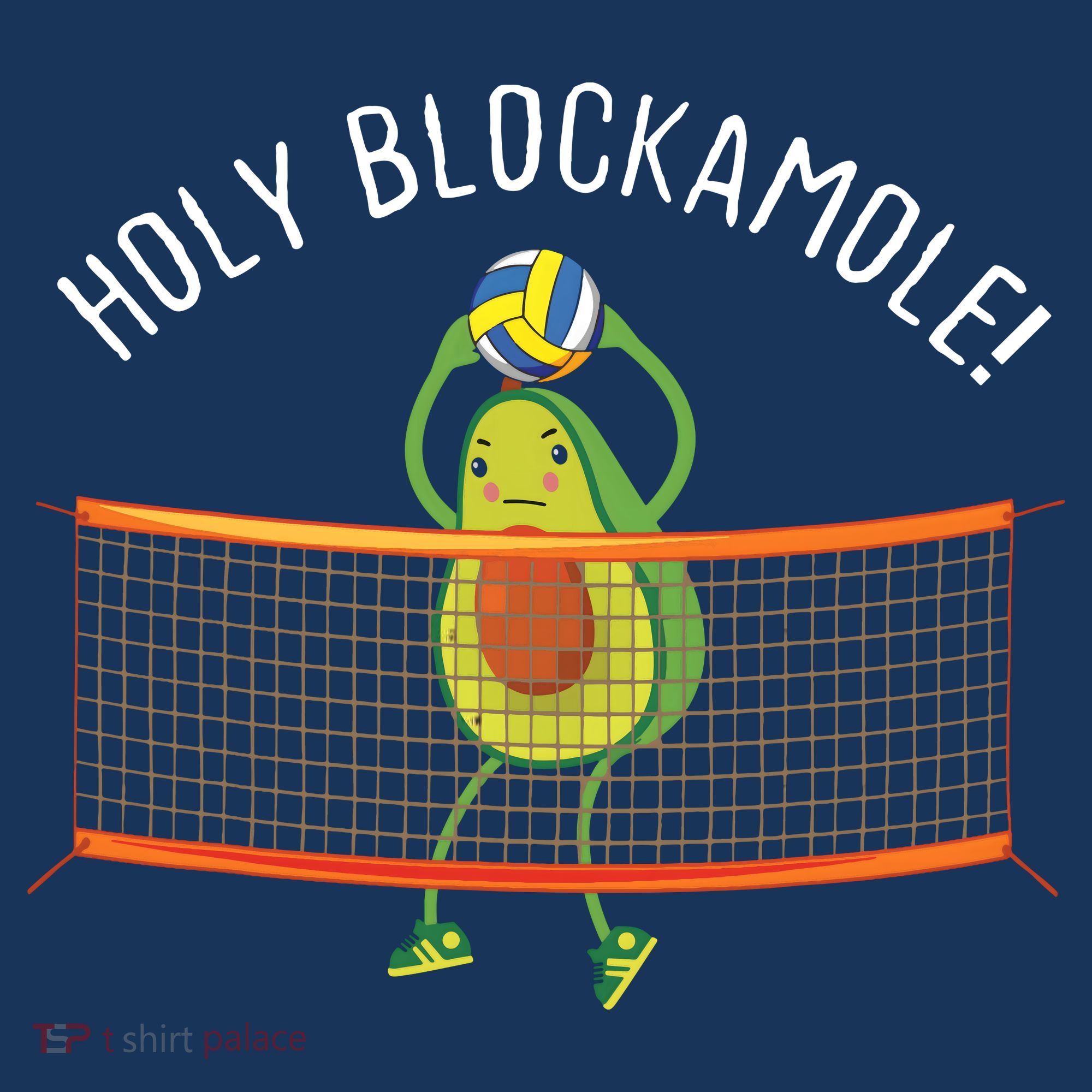 Holy Blockamole Volleyball Cute Funny Women's Tank Top