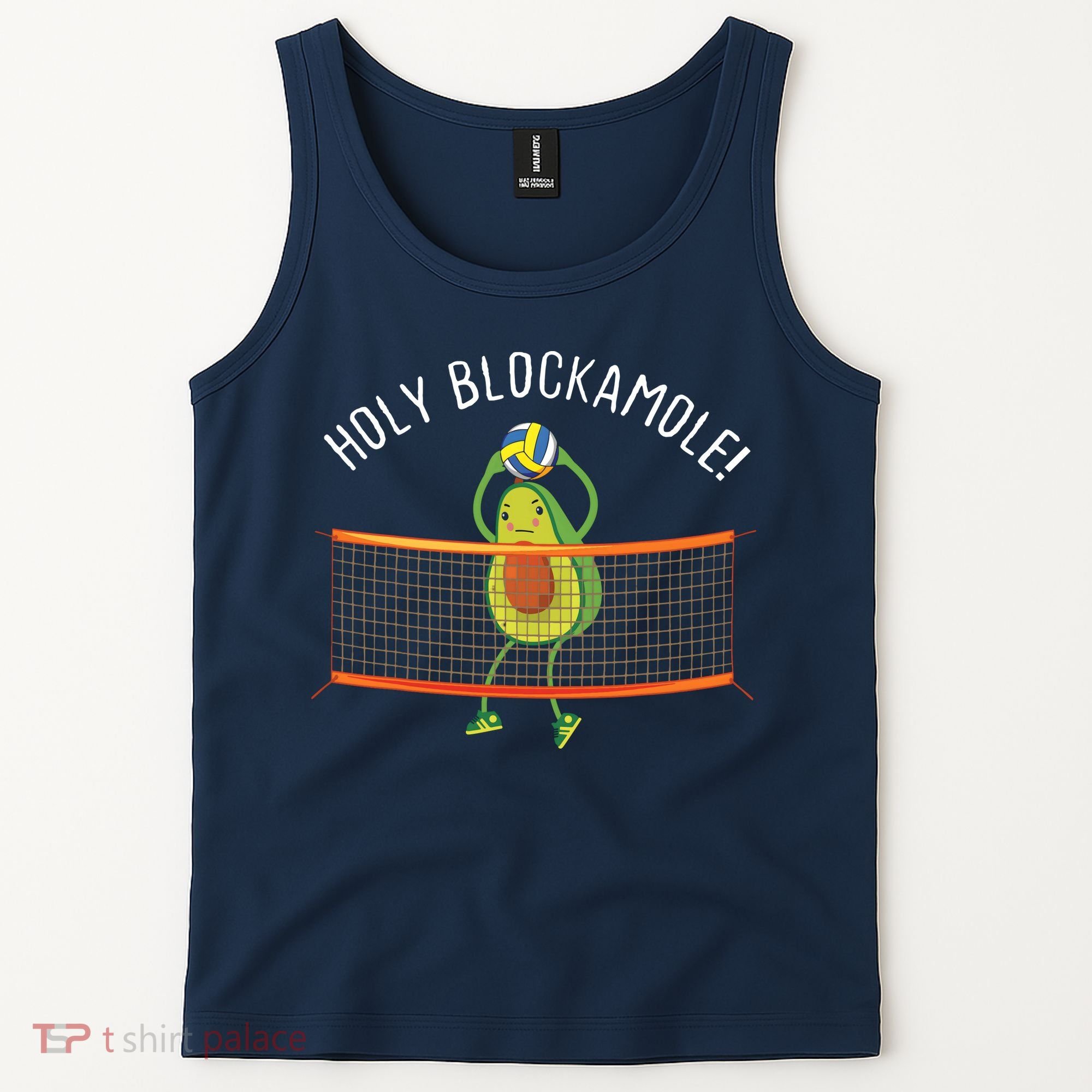 Holy Blockamole Volleyball Cute Funny Tank Top