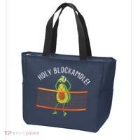 Holy Blockamole Volleyball Cute Funny Tote Bag thumb 3