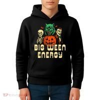 Halloween Big Ween Energy Kids Hoodie thumb 4