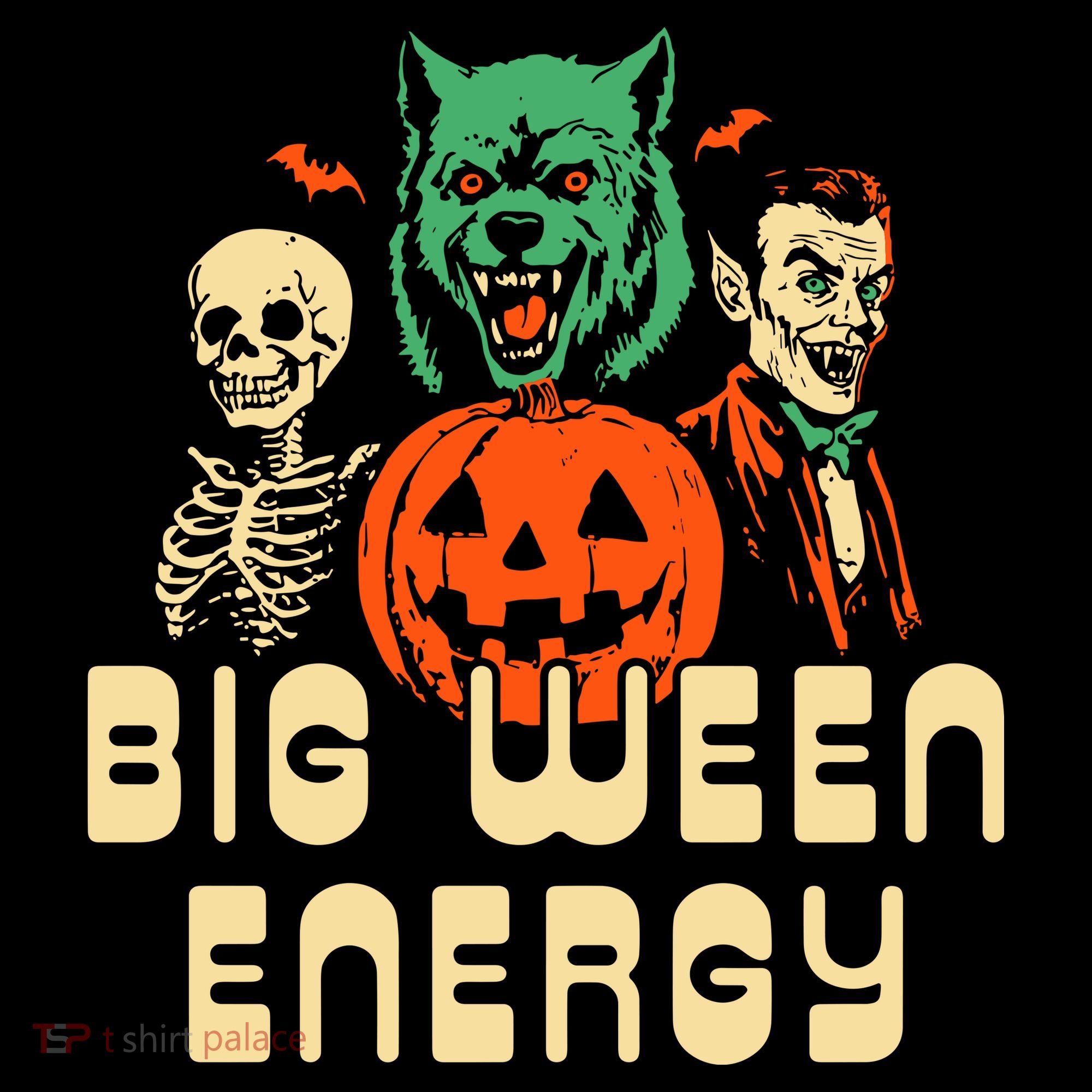Halloween Big Ween Energy Polo