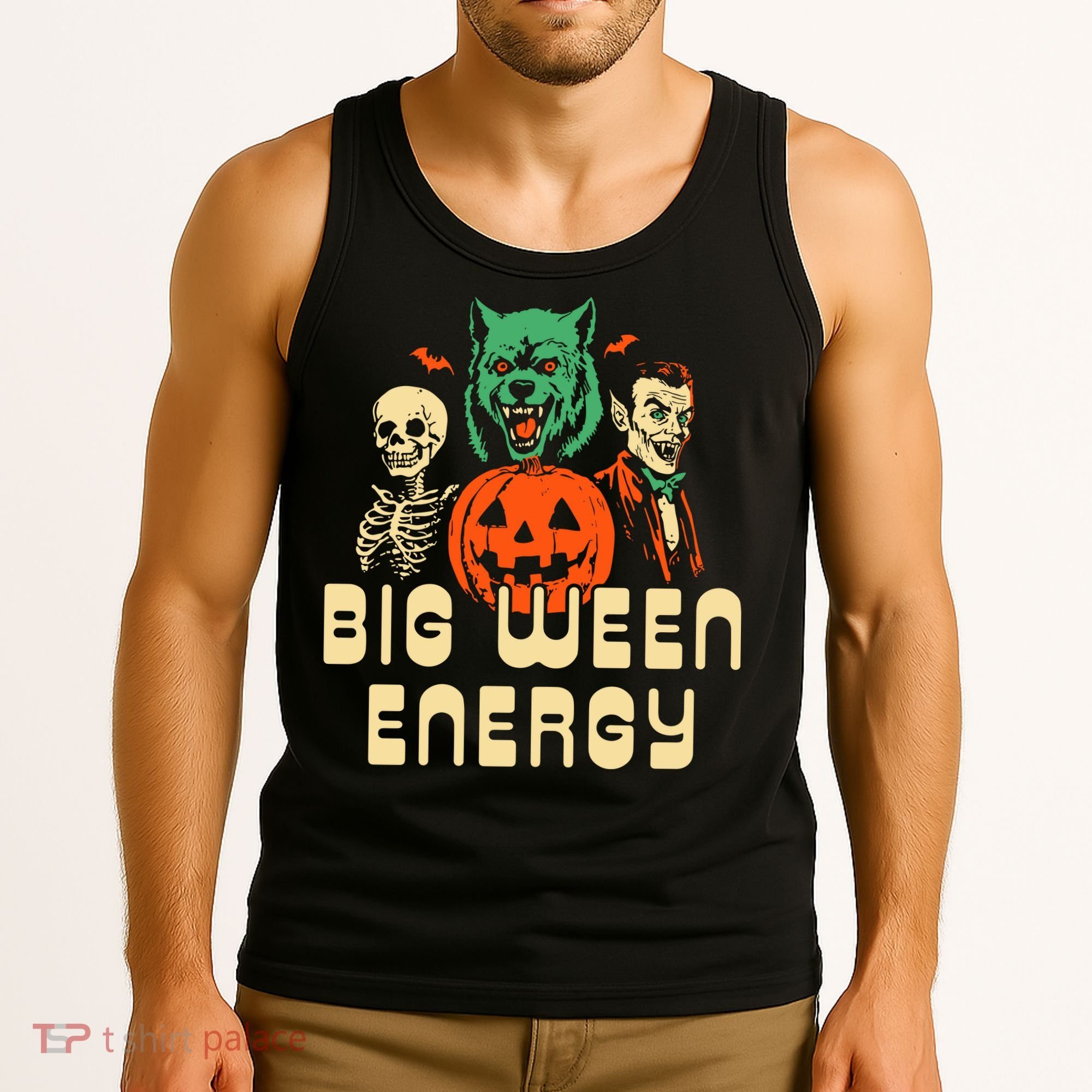 Halloween Big Ween Energy Tank Top