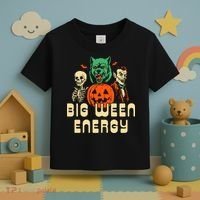 Halloween Big Ween Energy Toddler T-Shirt thumb 3