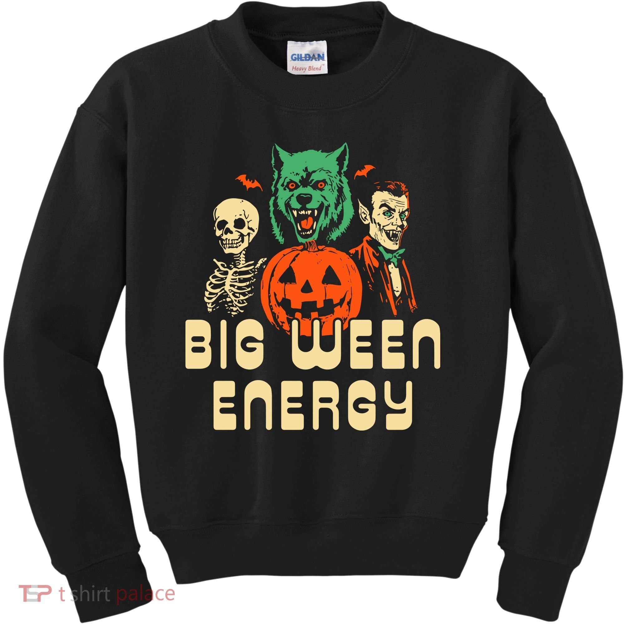 Halloween Big Ween Energy Kids Sweatshirt