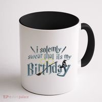Harry Birthday Wizard, I Solemnly Swear Its My Birthday Coffee Mug thumb 1
