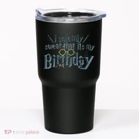 Harry Birthday Wizard, I Solemnly Swear Its My Birthday Tumbler thumb 0
