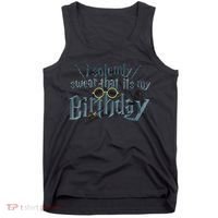 Harry Birthday Wizard, I Solemnly Swear Its My Birthday Tank Top thumb 0