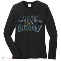 Harry Birthday Wizard, I Solemnly Swear Its My Birthday Women's Long Sleeve Shirt thumb 0