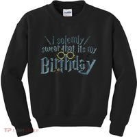 Harry Birthday Wizard, I Solemnly Swear Its My Birthday Kids Sweatshirt thumb 0