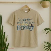Harry Birthday Wizard, I Solemnly Swear Its My Birthday T-Shirt thumb 2