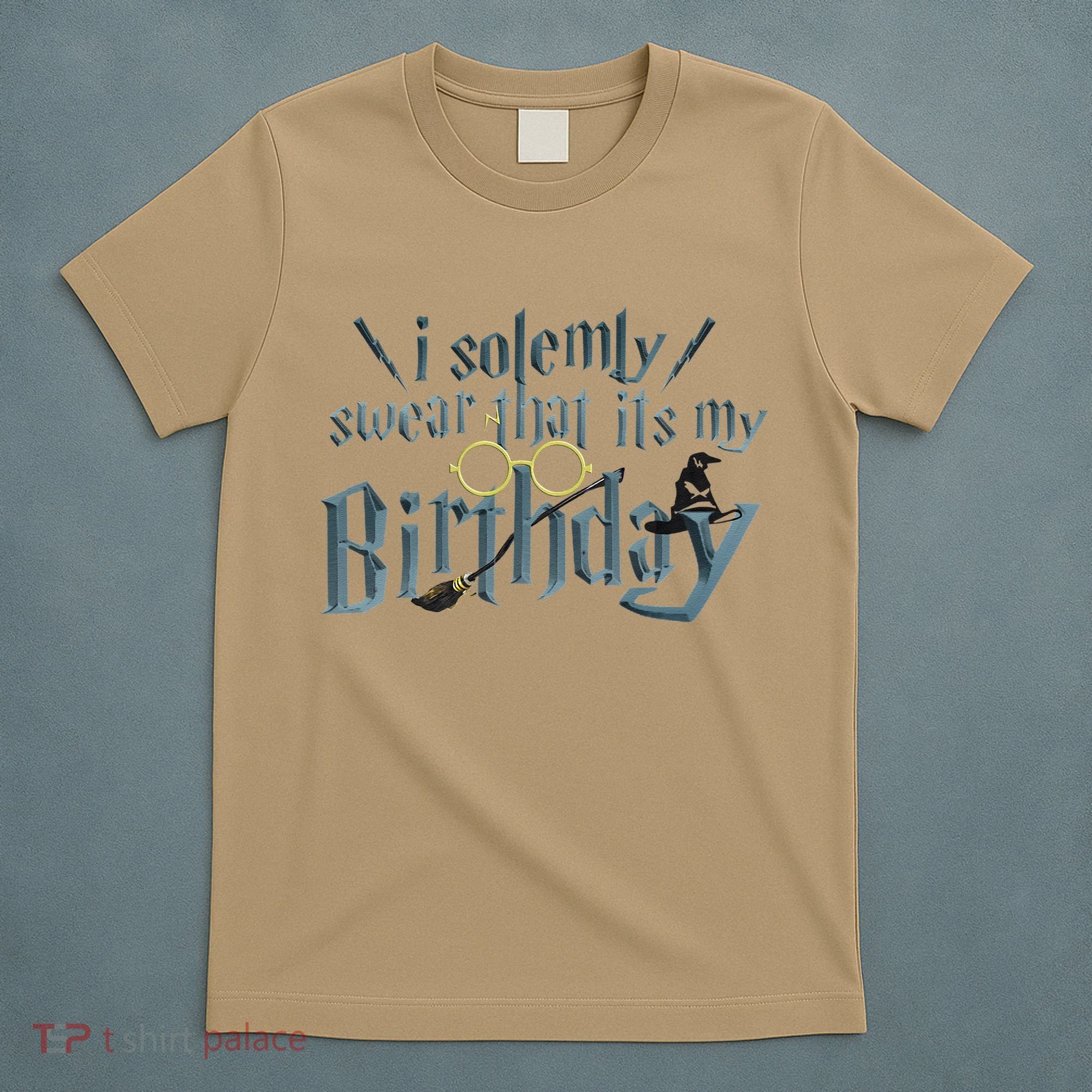 Harry Birthday Wizard, I Solemnly Swear Its My Birthday T-Shirt