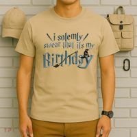 Harry Birthday Wizard, I Solemnly Swear Its My Birthday T-Shirt thumb 6