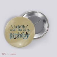 Harry Birthday Wizard, I Solemnly Swear Its My Birthday Button thumb 0