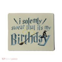 Harry Birthday Wizard, I Solemnly Swear Its My Birthday Mousepad thumb 0